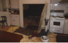 Old fireplace renovation