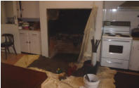 Old fireplace renovation