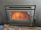Test burn of  an in-built heater