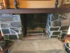 Fireplace cleaned following the chimney fire