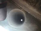 You can see the light after cleaning